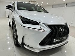 Lexus NX200T F Sports 2015 White Revcam PushStart